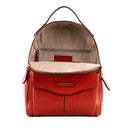 Zaino Donna Grande THE BRIDGE linea Gloria in Pelle Arancio Bruciato