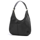 Hobo Bag Donna THE BRIDGE linea Martina in Pelle Nera