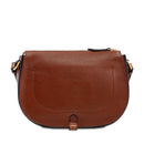 Borsa Donna a Tracolla Media THE BRIDGE linea Isadora in Pelle Marrone