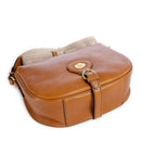 Borsa Donna a Tracolla Media THE BRIDGE linea Isadora in Pelle Cognac