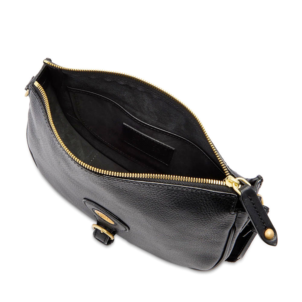 Borsa Donna a Tracolla Media THE BRIDGE linea Isadora in Pelle Nera