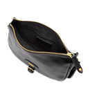 Borsa Donna a Tracolla Media THE BRIDGE linea Isadora in Pelle Nera