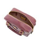 Bauletto Donna Mini THE BRIDGE linea Story in Pelle Viola Orchidea