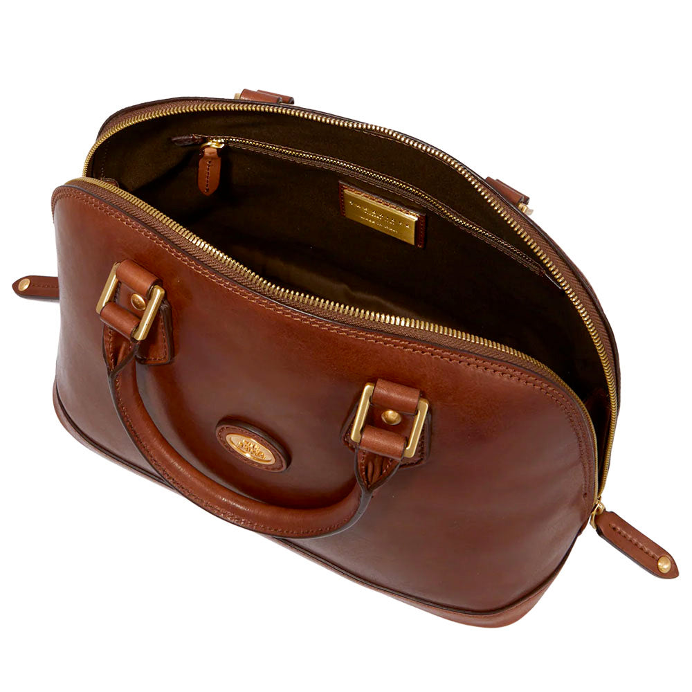 2 Manici Per Borsa In PU Marrone – 65 Cm Con Filo Di Cera – Ricambio Per Borsa A Tracolla E Borsette - 3
