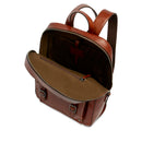 Zaino Uomo THE BRIDGE linea Galileo in Pelle Marrone