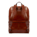 Zaino Uomo Doppio Scomparto THE BRIDGE linea Galileo in Pelle Marrone