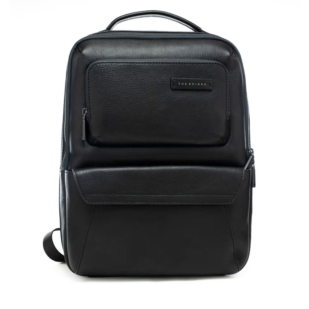 Zaino Uomo THE BRIDGE linea Ludovico in Pelle Nera