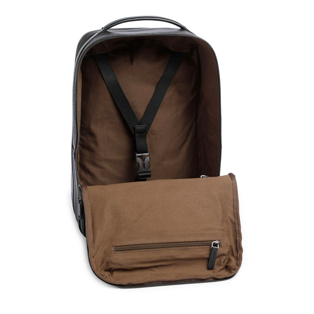 Zaino Uomo Underseat THE BRIDGE linea Ludovico in Pelle Nera