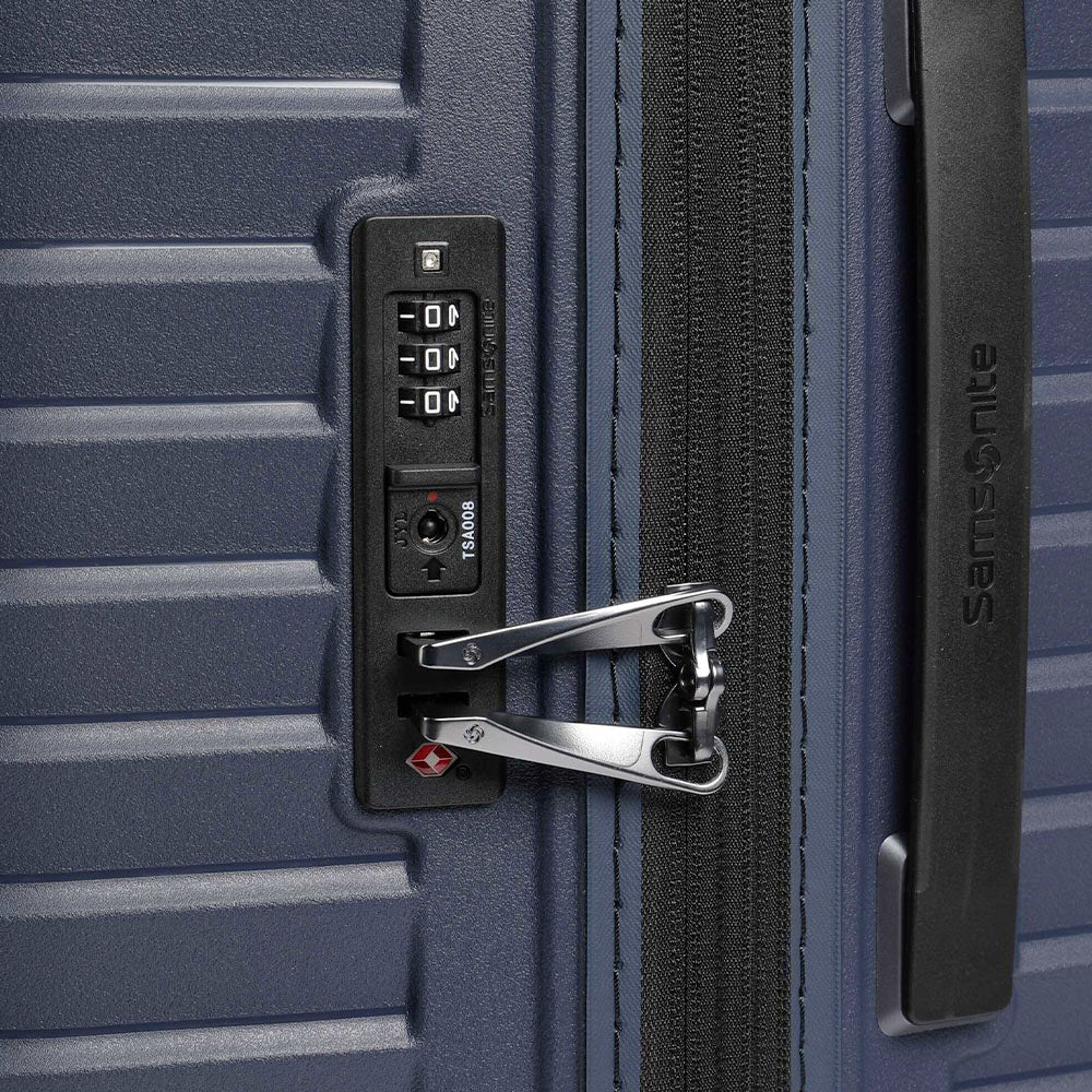 Trolley Grande Rigido Espandibile 4 Ruote SAMSONITE linea Intuo Blu Notte