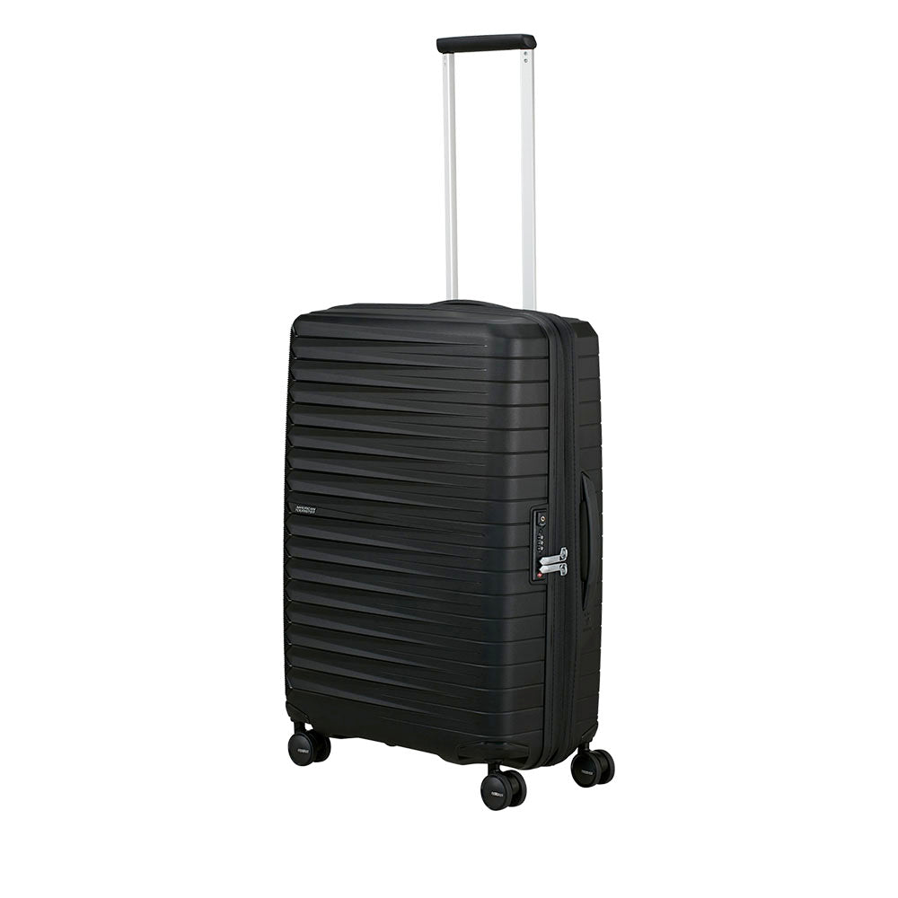 Trolley Medio Rigido Espandibile 4 Ruote AMERICAN TOURISTER linea FastForward colore Flash Black