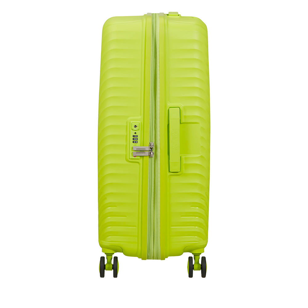 Trolley Medio Rigido Espandibile AMERICAN TOURISTER linea Diablast colore Hyper Lime