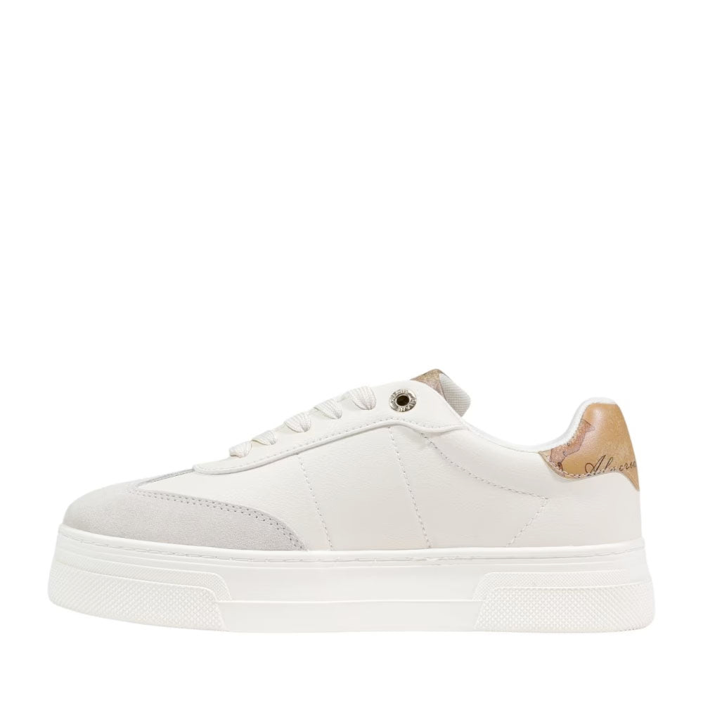 Sneakers Platform 1A Classe Alviero Martini in Econappa Bianco Sporco 2409
