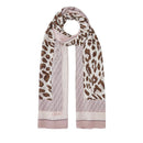 Stola Donna 90 x 180 cm LIU JO in Modal stampa Animalier Soft Peony