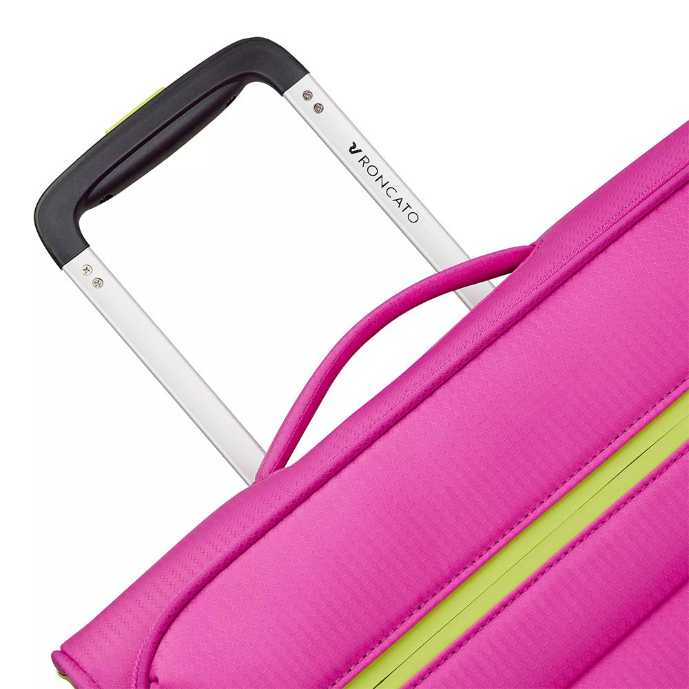Trolley Cabina Semirigido 4 Ruote RONCATO Linea Lite Soft colore Fucsia