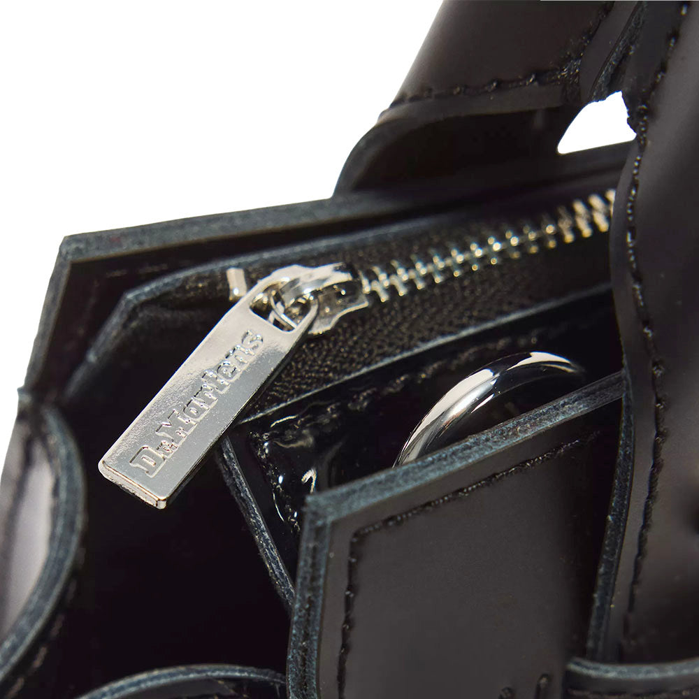 Borsa Donna a Mano DR. MARTENS linea Kiev in Pelle Smooth Nero