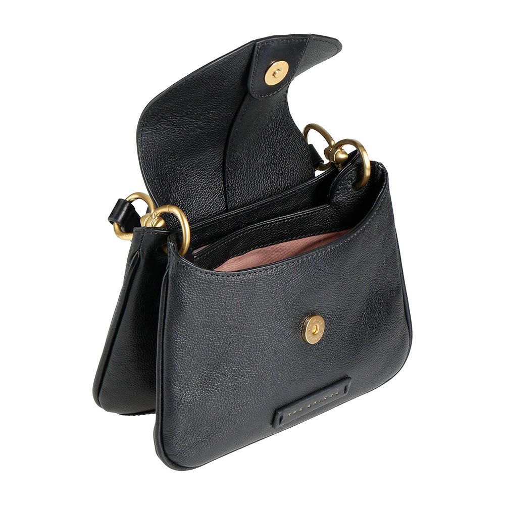 Borsa Donna a Tracolla THE BRIDGE linea Elisabetta in Pelle Nera