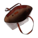 Shopping Bag Donna THE BRIDGE linea Guelfa in Pelle Marrone