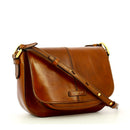 Borsa Donna a Tracolla THE BRIDGE linea Faentina in Pelle Marrone