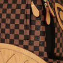 Zaino Unisex SPRAYGROUND stampa Embossed Check Brown