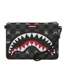 Pochette con Tracolla SPRAYGROUND stampa Gray Peeking Character Check