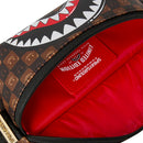 Marsupio Unisex SPRAYGROUND stampa Sharks in Paris WTF Bubble Brown Check