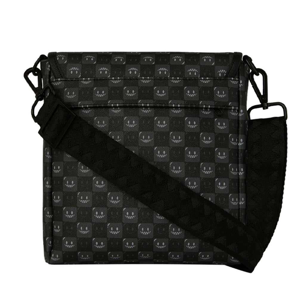Borsello SPRAYGROUND stampa Sharks in Paris WTF Bubbly Black Check