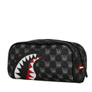 Pouch SPRAYGROUND stampa Sharks in Paris WTF Bubbly Black Check