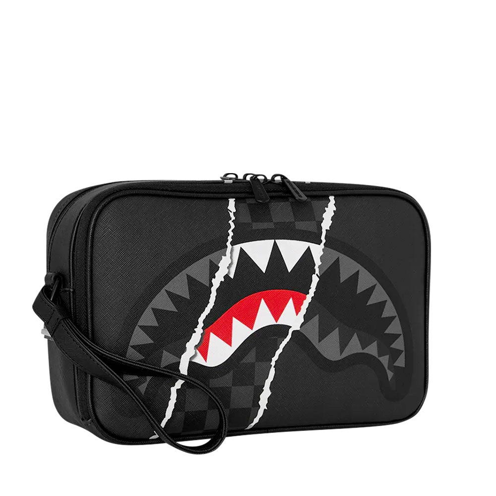 Necessaire SPRAYGROUND stampa Center Rip Revealing Gray