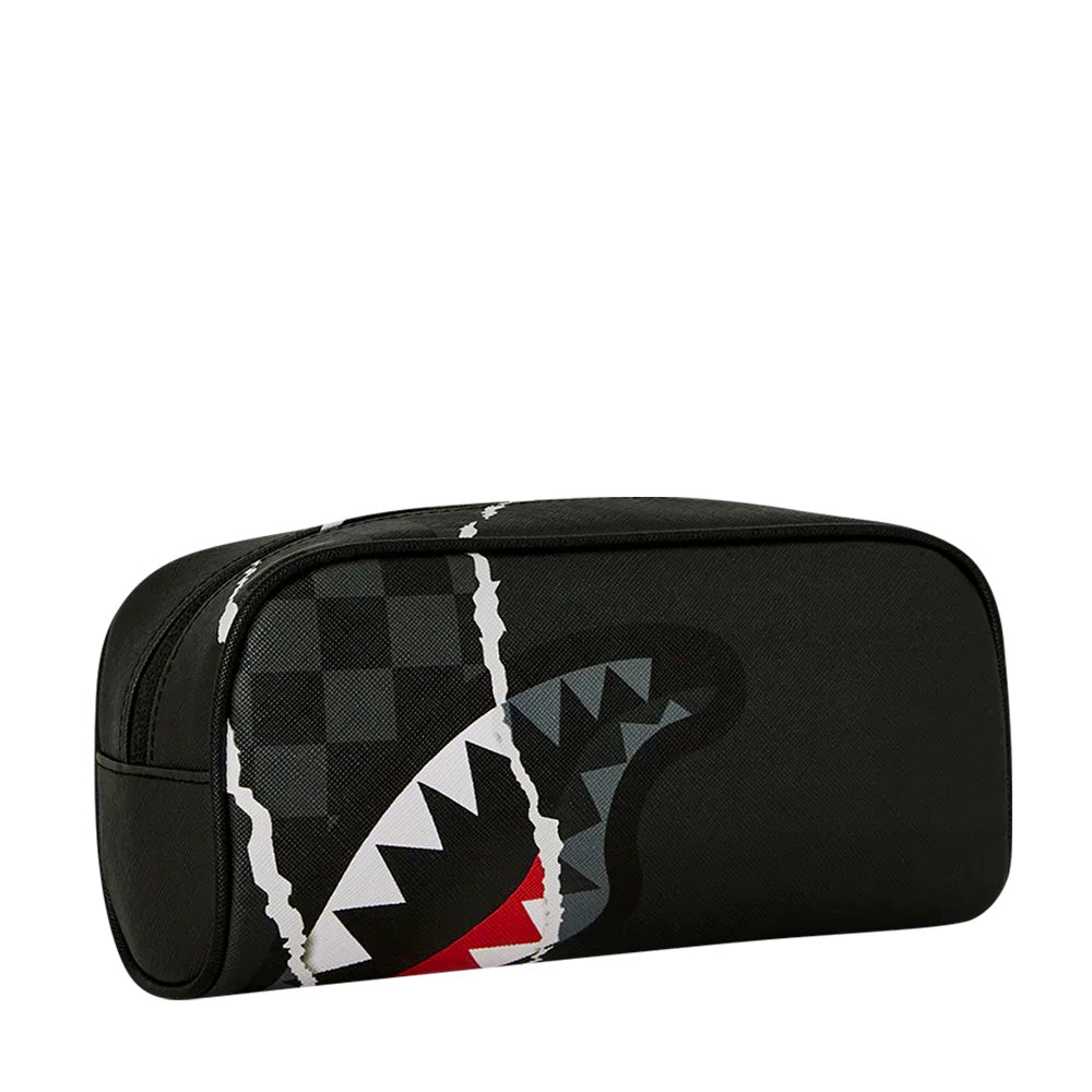 Pouch SPRAYGROUND stampa Center Rip Revealing Gray Check
