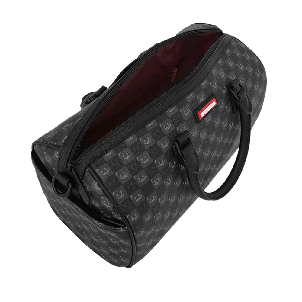 Bauletto Unisex SPRAYGROUND stampa Sharks in Paris WTF Bubbly Black Check