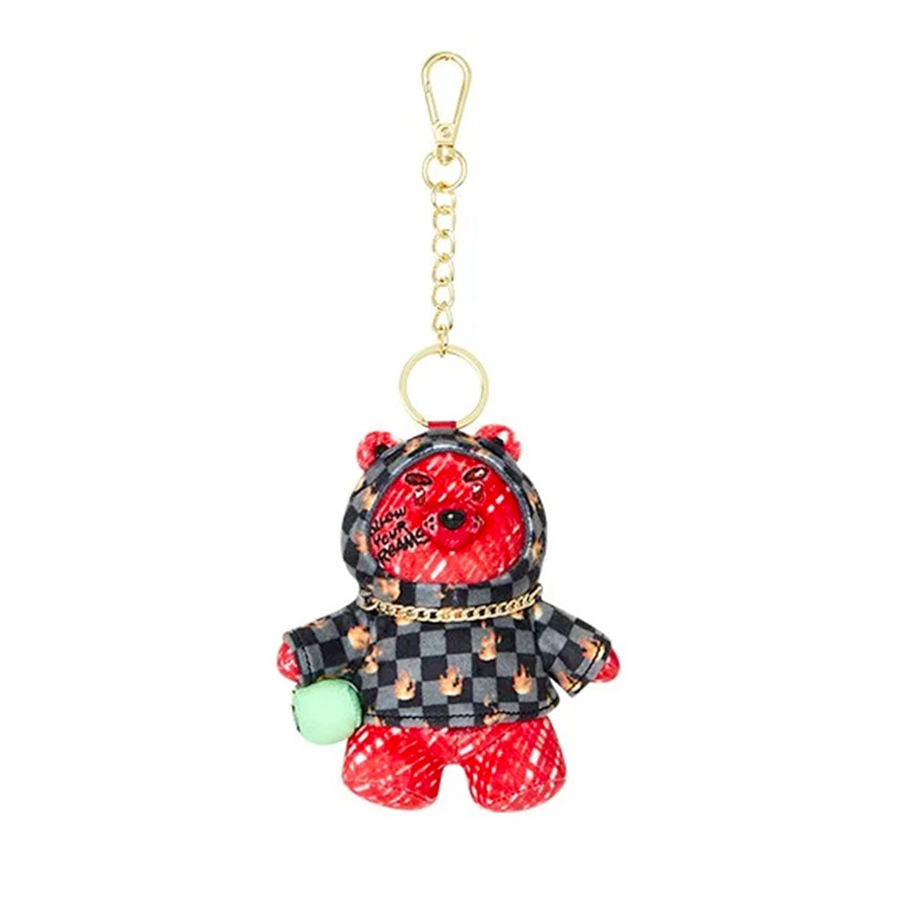 Portachiavi a Forma di Orso SPRAYGROUND stampa Diablo Scribble Bear