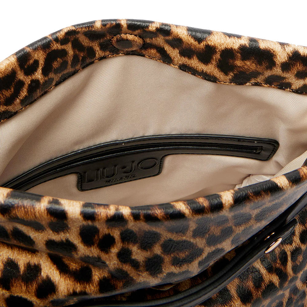 Borsa Donna a Spalla LIU JO Better linea Riccy stampa Animalier
