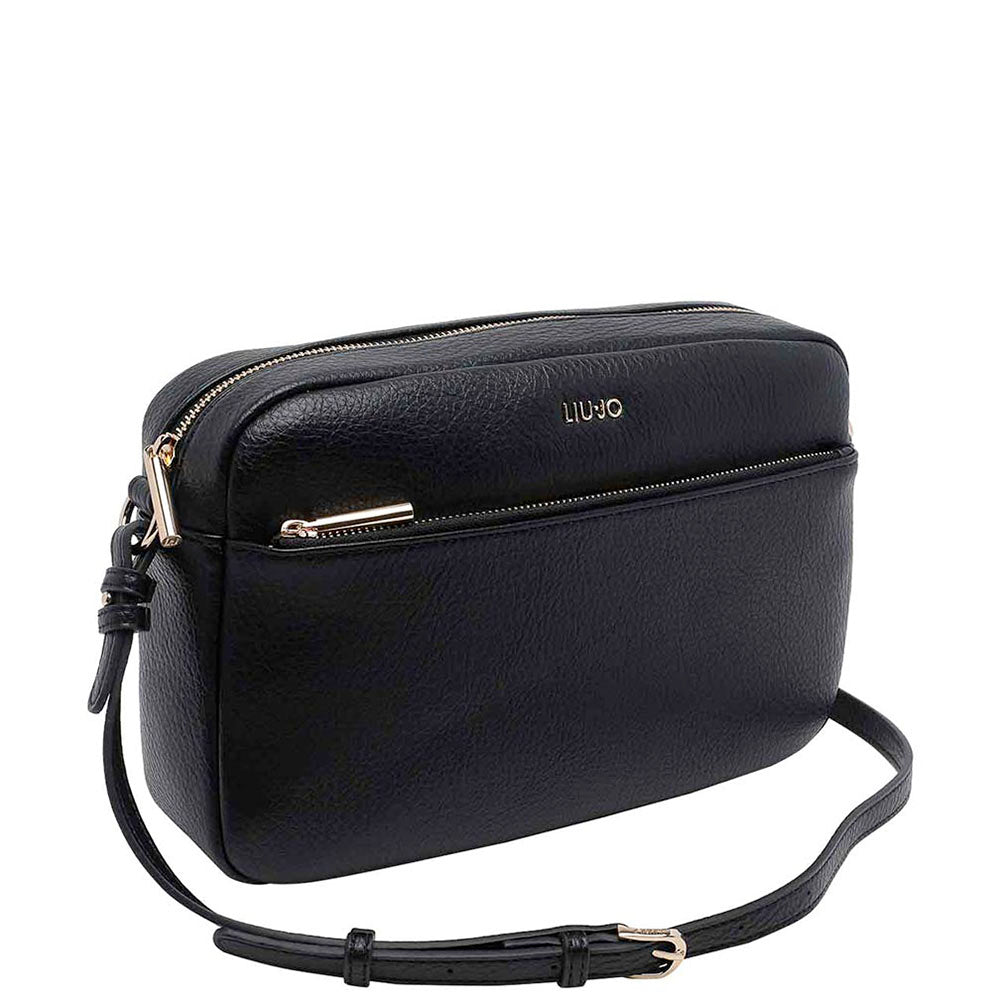 Borsa Donna a Tracolla LIU JO Better effetto Bottalato Nero