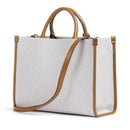 Borsa Donna a Mano Large LIU JO stampa Monogram Bianco
