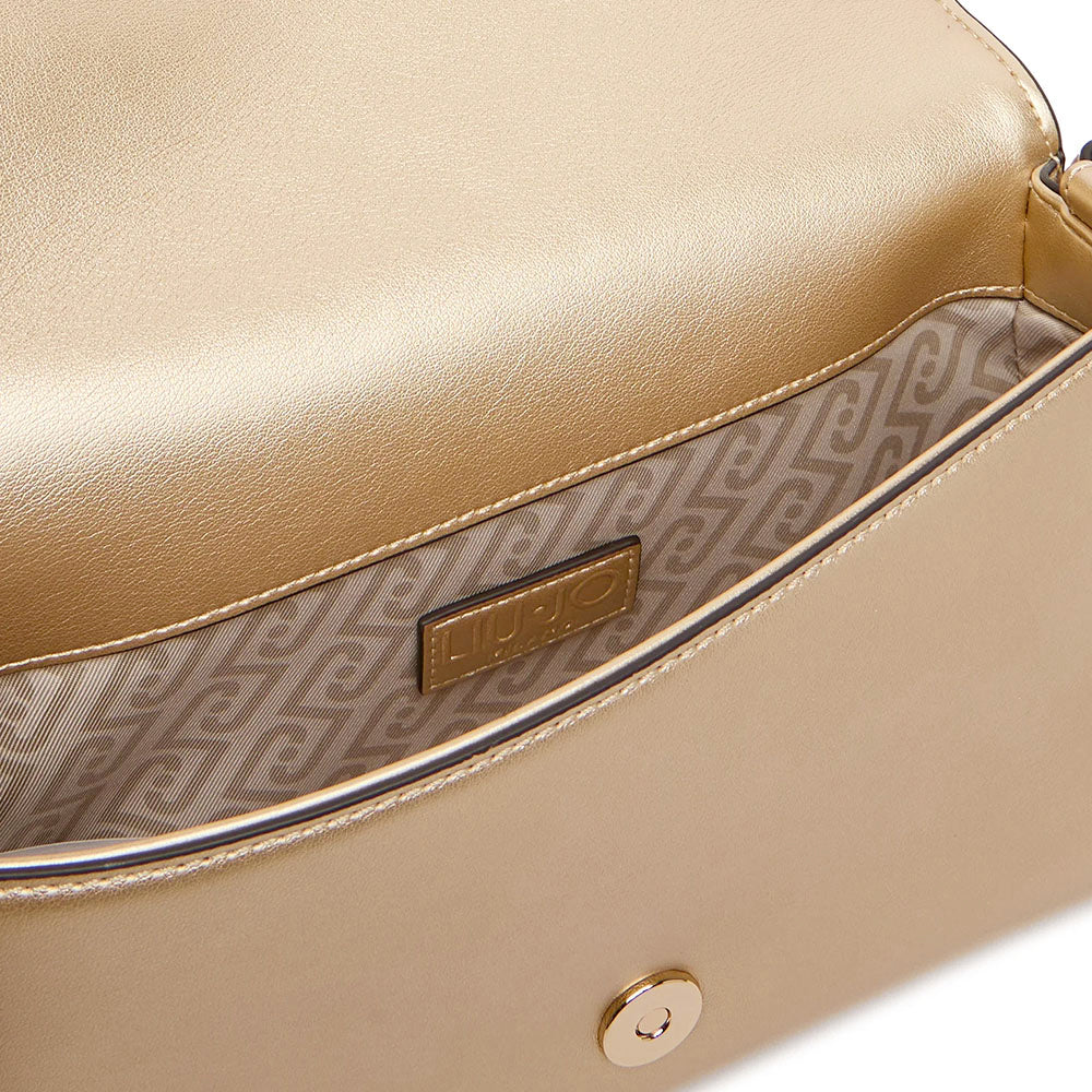 Pochette Donna a Spalla e Tracolla LIU JO Better Oro Chiaro