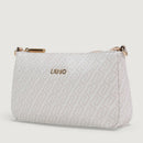Mini Bag Donna LIU JO stampa Monogram Bianco