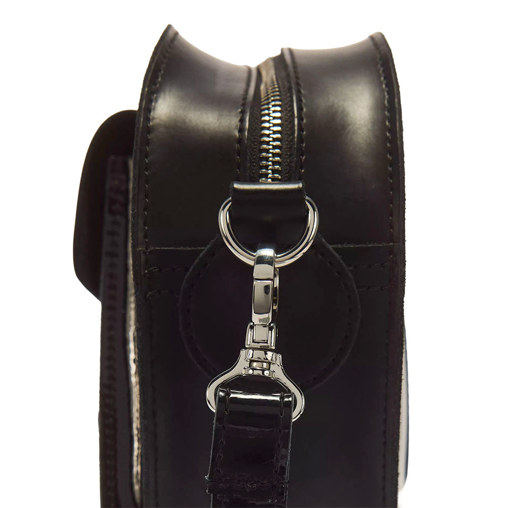 Borsa Donna a Cuore DR. MARTENS linea Kiev in Pelle Smooth Nero