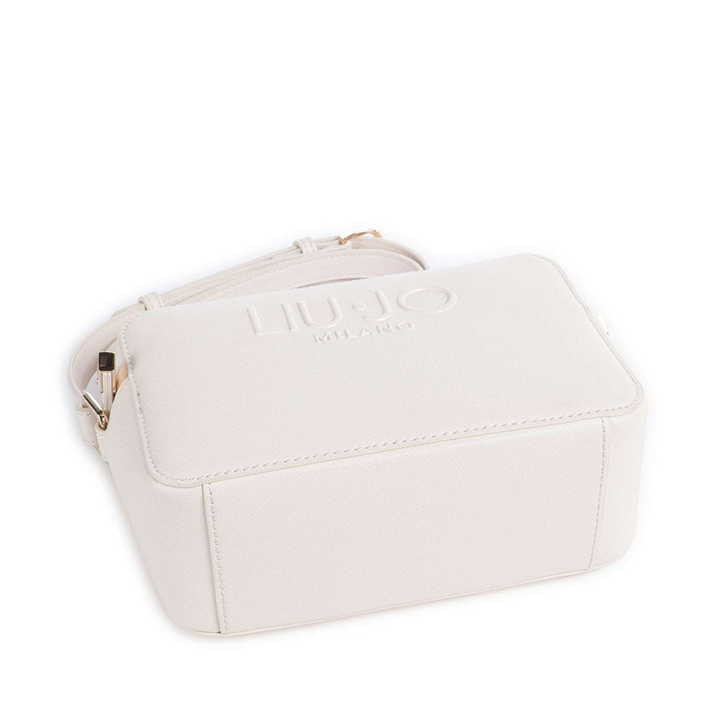 Borsa Donna a Tracolla LIU JO Better stampa Saffiano color Marmo