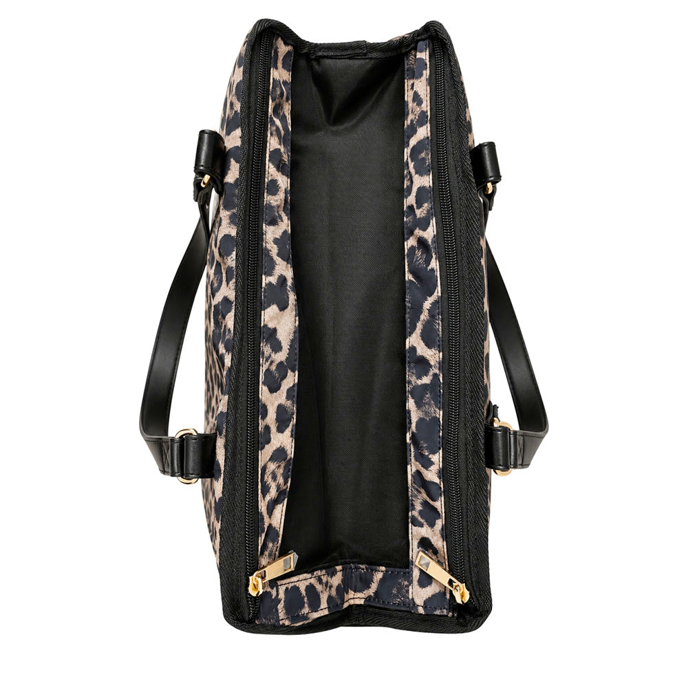 Trasportino per Cani LIU JO in Nylon stampa Animalier All Over