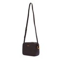 Borsa Donna a Tracolla LIU JO in Ecopelle Marrone Scuro con Logo Embossed