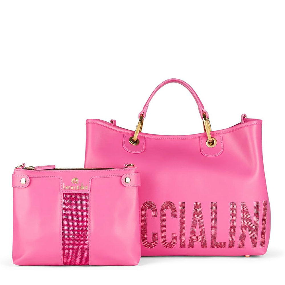 Borsa Donna a Mano BRACCIALINI linea Beth Special Fuxia