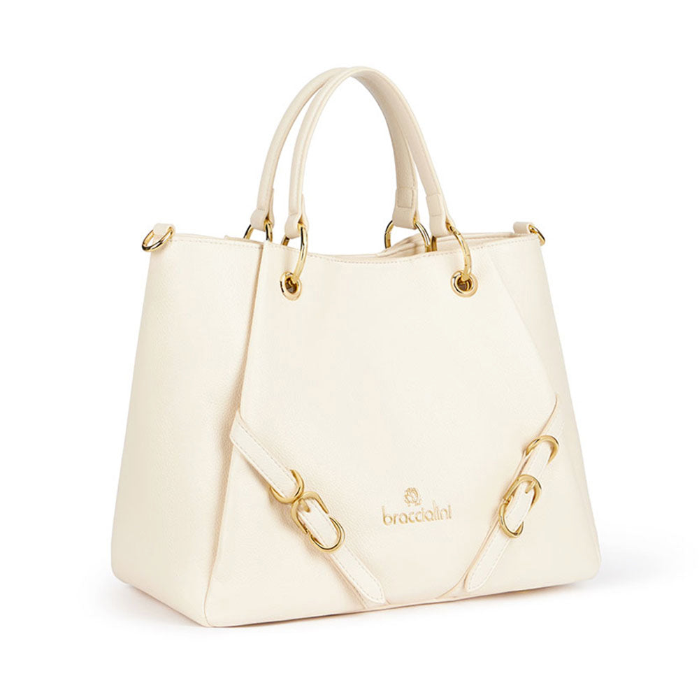 Borsa Donna a Mano Large BRACCIALINI linea Giselle Beige