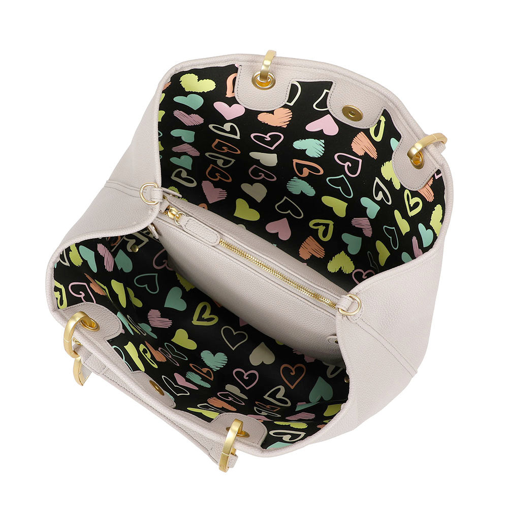 Borsa Donna a Mano Large BRACCIALINI linea Beth Grigio