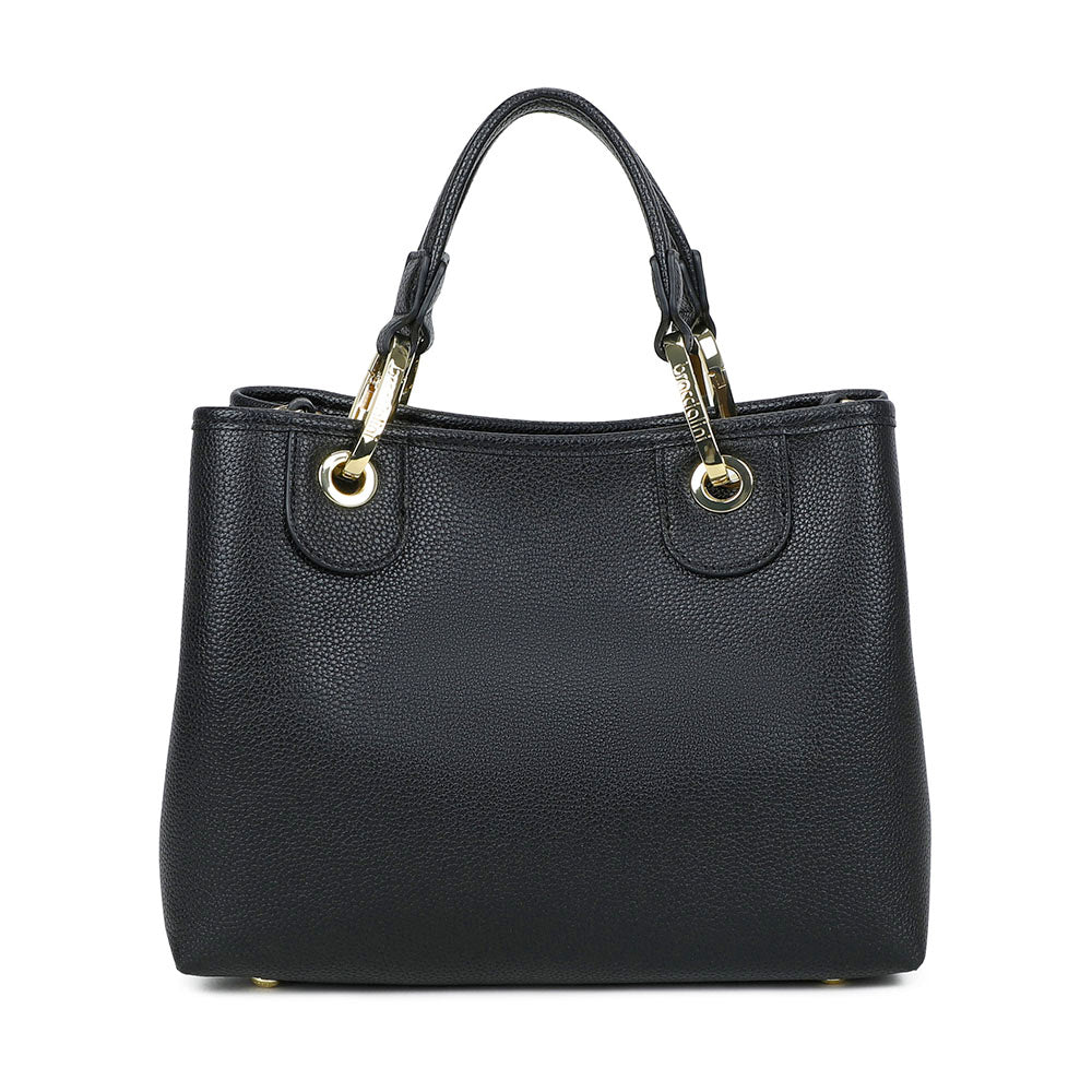 Borsa Donna a Mano Media BRACCIALINI linea Beth Strass Nera