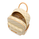Zaino Donna BRACCIALINI linea Monogram in Pelle Beige