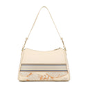 Borsa Donna a Spalla BRACCIALINI linea Jacquard Beige