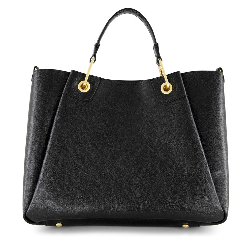 Borsa Donna a Mano Large BRACCIALINI linea Amy Nero