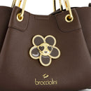 Borsa Donna a Mano Small BRACCIALINI linea Amy Bijoux Marrone Cioccolato