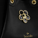 Borsa Donna a Mano Media BRACCIALINI linea Amy Bijoux Nero