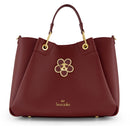 Borsa Donna a Mano Large BRACCIALINI linea Amy Bijoux color Vinaccia